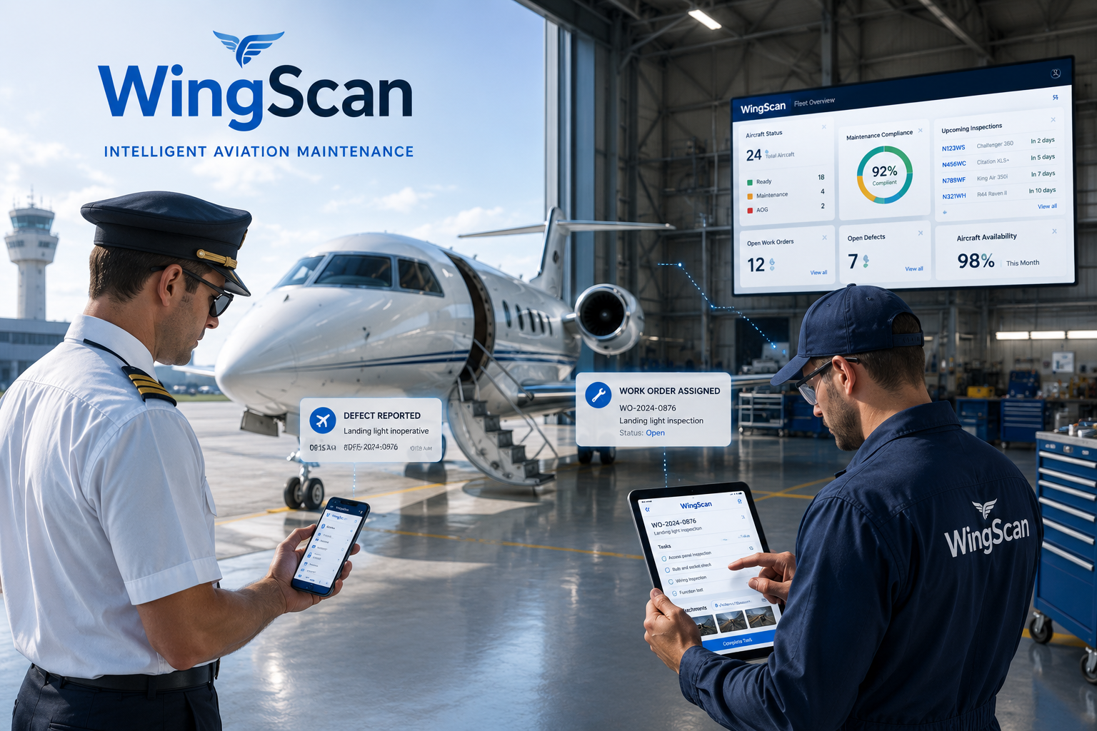 WingScan mobile workflow